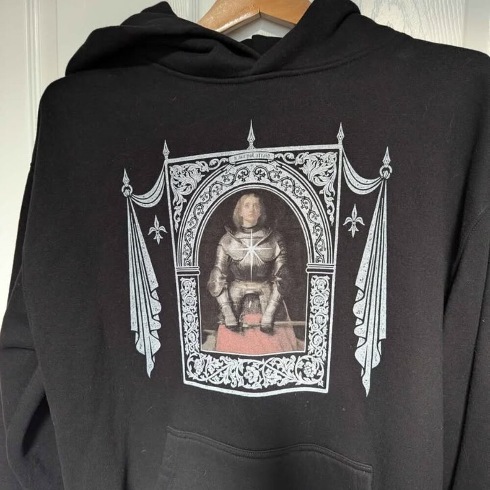 While Odin Sleeps Joan of Arc Hoodie